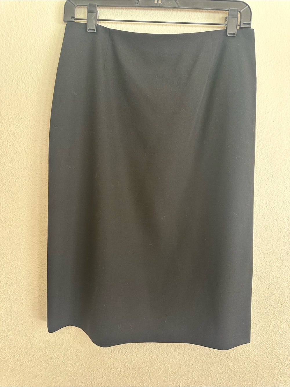 Emporio Armani Black Pencil Skirt - Sleek Tailored Silhouette